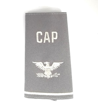 Civil Air Patrol Grey Epaulets: Colonel - male