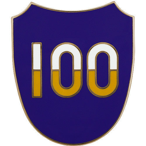 Army Combat Service Identification Badge (CSIB): 100th Training Division