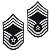Air Force Embroidered Chevron: Chief Master Sergeant - large color