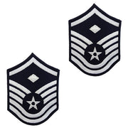 Air Force Embroidered Chevron: Master Sergeant: 1st Sgt - small color