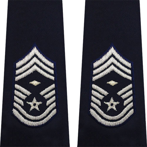 Air Force Epaulet: Chief Master Sergeant with Diamond: Enlisted - large
