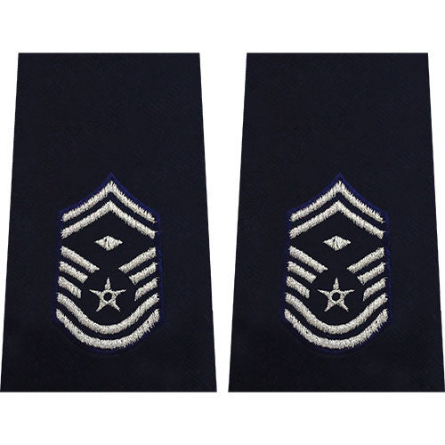 Air Force Epaulet: Senior Master Sergeant with diamond: 1st Sergeant: Enlisted - small