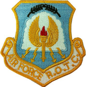 Air Force Patch: Air Force ROTC with Hook  - color