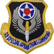 Air Force Patch: Air Force Special Operations - color with hook closure