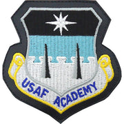 Air Force Patch: Academy on Leather with Hook