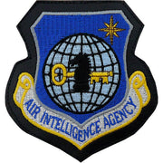 Air Force Patch: Air Intelligence Agency - leather with hook closure