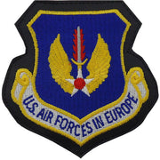 Air Force Patch: Air Forces In Europe - leather with hook closure