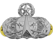 Air Force Badge: Space Operations: Master - midsize