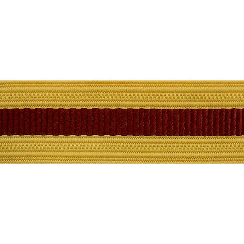 Army Sleeve Braid: Medical - maroon