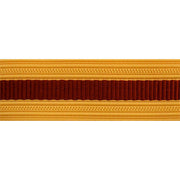 Army Sleeve Braid: Transportation - brick red