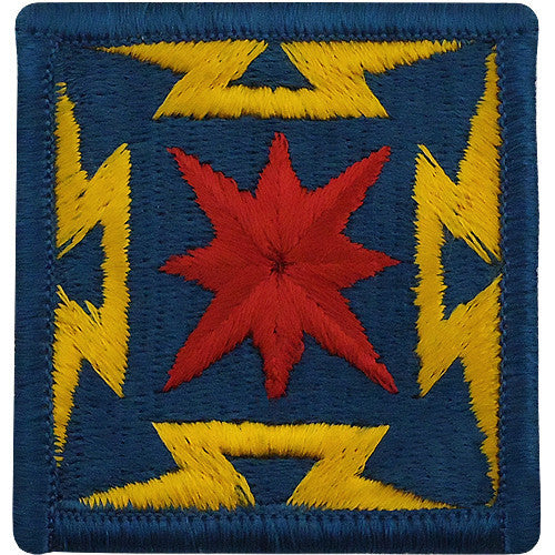 Army Patch: Broadcasting Service - color