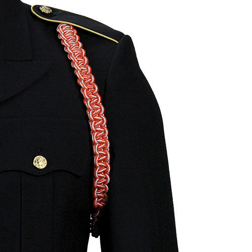 Army Shoulder Cord: Signal - orange and white