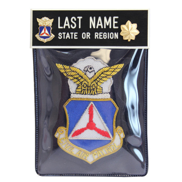 Civil Air Patrol Blazer Name Plate Kit: Major