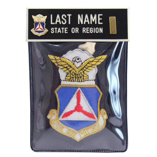 Civil Air Patrol Blazer Name Plate Kit: Second Lieutenant