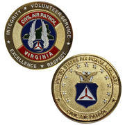 Civil Air Patrol Coin : Virginia Wing Coin