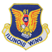 Civil Air Patrol Patch: Illinois Wing w/ HOOK