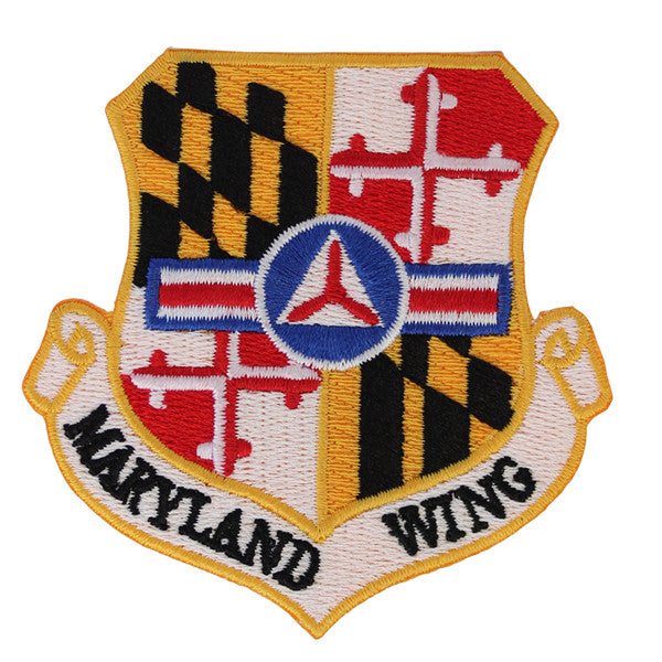 Civil Air Patrol Patch: Maryland Wing w/ HOOK
