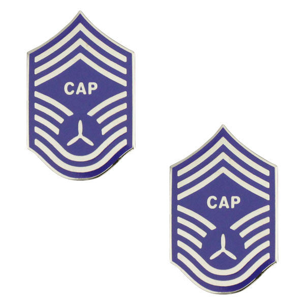 Civil Air Patrol NCO Metal Chevron: Chief Master Sergeant