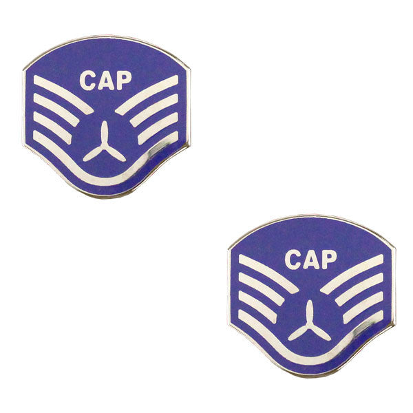 Civil Air Patrol NCO Metal Chevron: Staff Sergeant