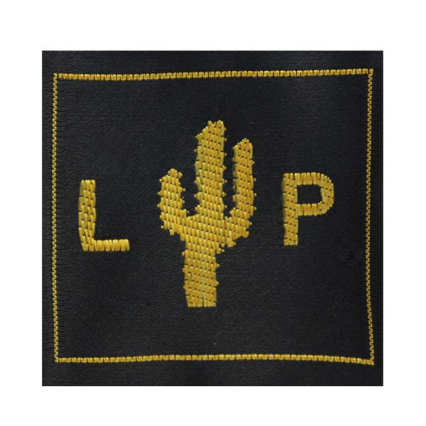 CAP Shoulder Patch: WWII U.S. L & P Letters with Cactus 2
