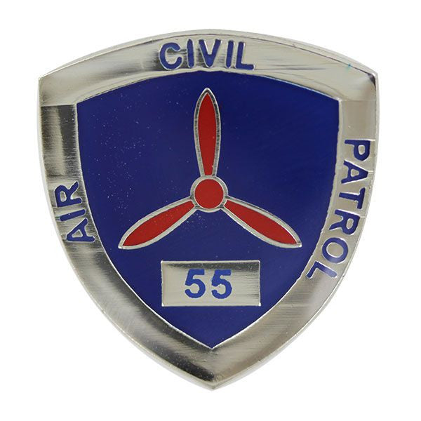 Civil Air Patrol:  Lapel Pin for 55 Years of Service