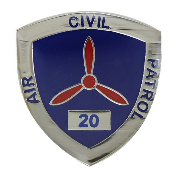 Civil Air Patrol:  Lapel Pin for 20 Years of Service