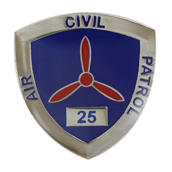 Civil Air Patrol:  Lapel Pin for 25 Years of Service