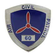 Civil Air Patrol:  Lapel Pin for 60 Years of Service