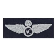 Civil Air Patrol Insignia: Master Aircrew wings cloth (New Insignia)