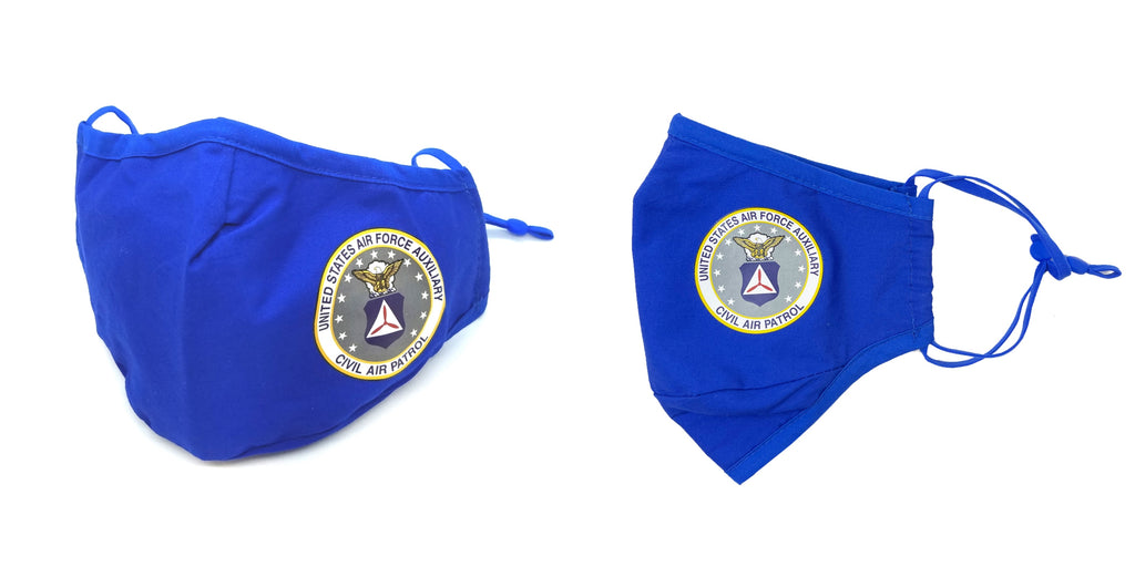 Civil Air Patrol: Cloth Face Mask Blue (Washable)