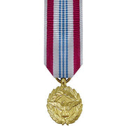 Miniature Medal- 24k Gold Plated: Defense Meritorious Service