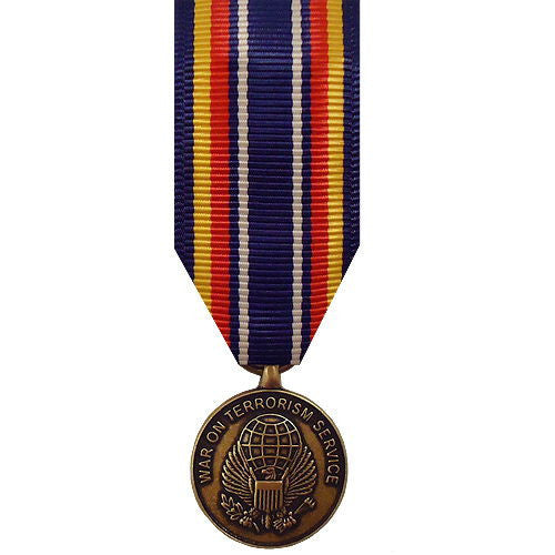 Miniature Medal: Global War on Terrorism Service