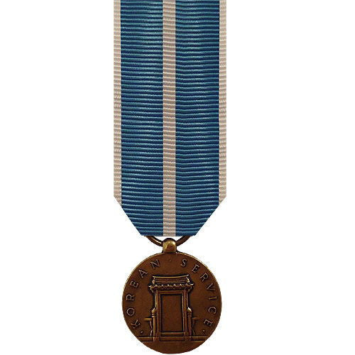 Miniature Medal: Korean Service