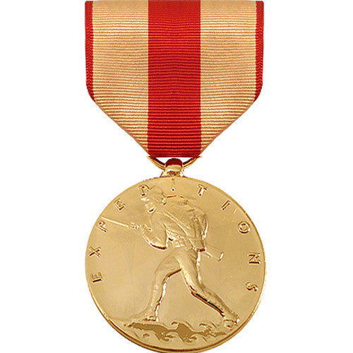 Full Size Medal: Marine Corps Expeditionary - 24k Gold Plated