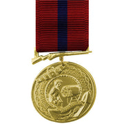 Full Size Medal: Marine Corps Good Conduct - 24k Gold Plated