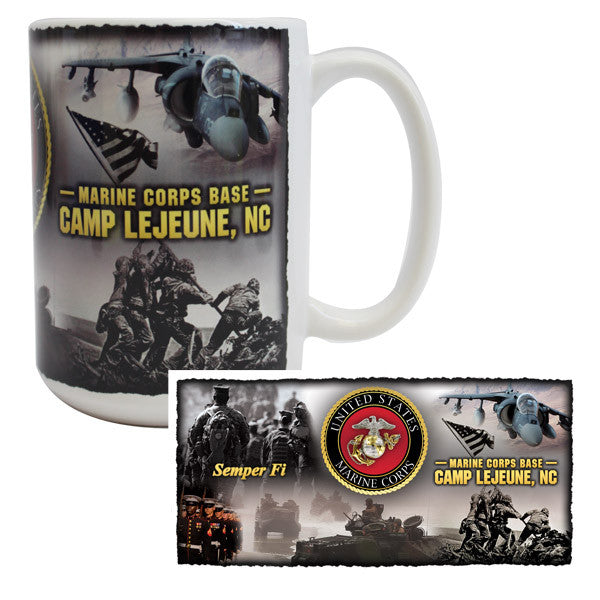 Marine Corps Mug -  Marine Corps Base Camp Lejeune, NC