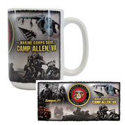Marine Corps Mug -  Marine Corps Base Camp Allen, VA