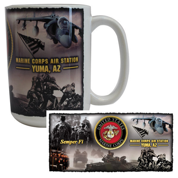 Marine Corps Mug -  Marine Corps Air Station Yuma, AZ