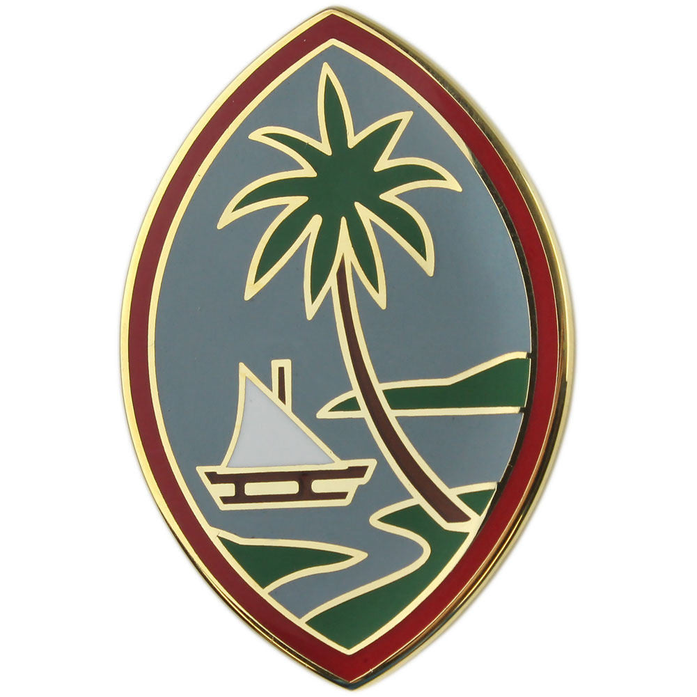 Army Combat Service Identification Badge (CSIB): Guam Army National Guard