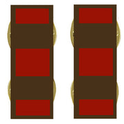 Marine Corps Collar Device: Warrant Officer 2 - subdued metal
