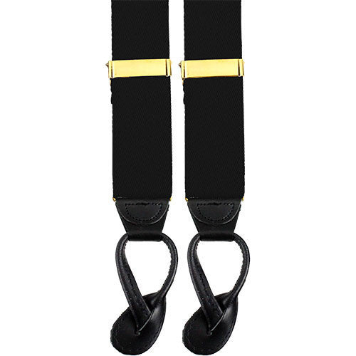 Army Suspenders: Chemical - leather ends