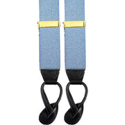 Army Suspenders: Infantry - leather ends