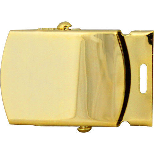 Army Belt Buckle: Gold Buckle and Tip - female