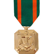 Full Size Medal: Navy and Marine Corps Achievement - 24k Gold Plated