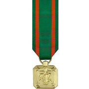 Miniature Medal- 24k Gold Plated: Navy and Marine Corps Achievement