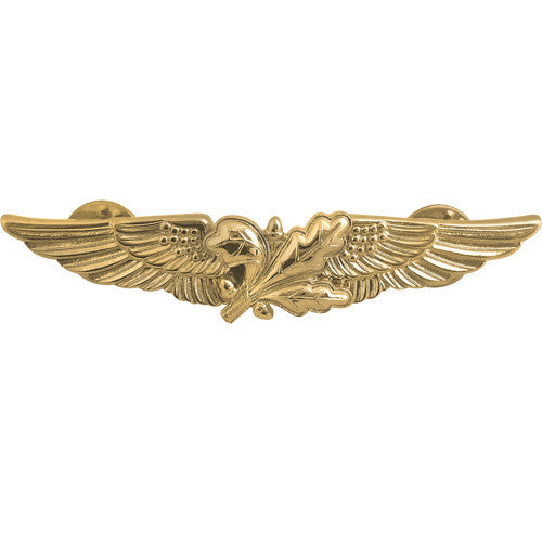 Navy Badge: Aviation Supply Officer - miniature, gold finish