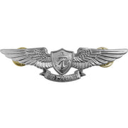 Navy Badge: Aviation Warfare Specialist - regulation size, mirror finish