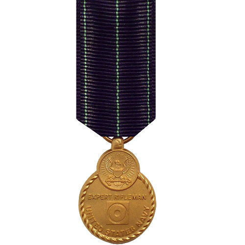 USN Expert Rifle Miniature Medal