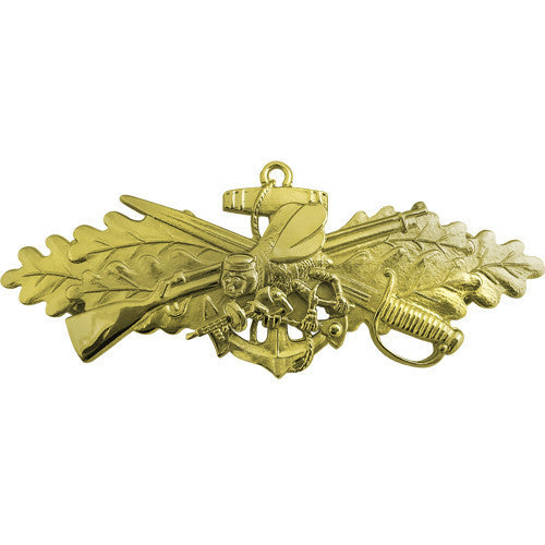 Navy Badge: Seabee Combat Warfare Specialist Officer