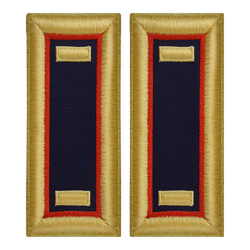 Army Shoulder Strap: Second Lieutenant Adjutant General - female
